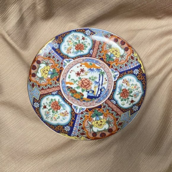 IMARI WARE JAPAN Vintage Decorative Gold Trim 10" Plate - Picture 3 of 13